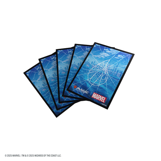 Magic: The Gathering | Marvel's Spider-Man Premium Art Sleeves - Spide Asmodee USA Magic: The Gathering | Marvel's Spider-Man Premium Art Sleeves - Spide Asmodee USA
