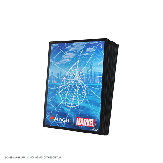 Magic: The Gathering | Marvel's Spider-Man Premium Art Sleeves - Spide Asmodee USA Magic: The Gathering | Marvel's Spider-Man Premium Art Sleeves - Spide Asmodee USA