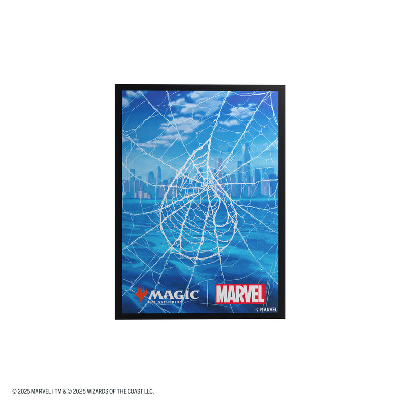 Load image into Gallery viewer, Magic: The Gathering | Marvel&#39;s Spider-Man Premium Art Sleeves - Spider-Man Island
