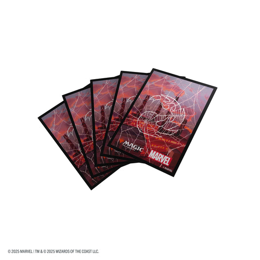 Magic: The Gathering | Marvel's Spider-Man Premium Art Sleeves - Spide Asmodee USA Magic: The Gathering | Marvel's Spider-Man Premium Art Sleeves - Spide Asmodee USA