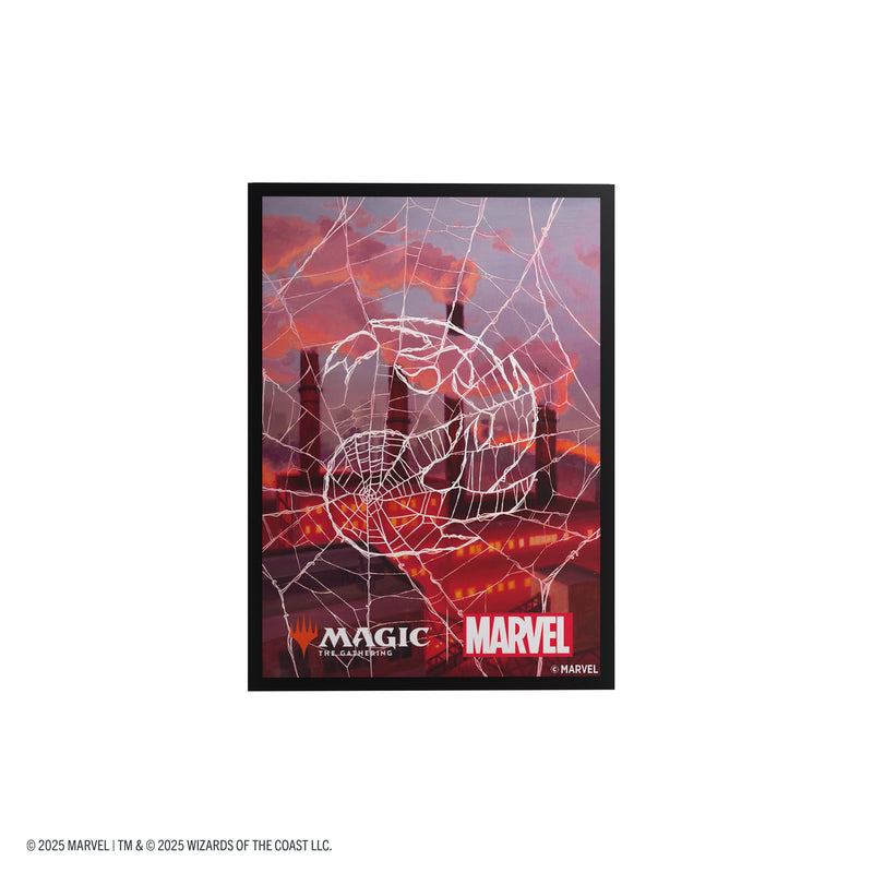 Load image into Gallery viewer, Magic: The Gathering | Marvel&#39;s Spider-Man Premium Art Sleeves - Spider-Man Mountain
