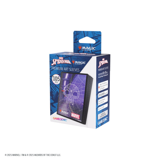 Magic: The Gathering | Marvel's Spider-Man Premium Art Sleeves - Spide Asmodee USA Magic: The Gathering | Marvel's Spider-Man Premium Art Sleeves - Spide Asmodee USA