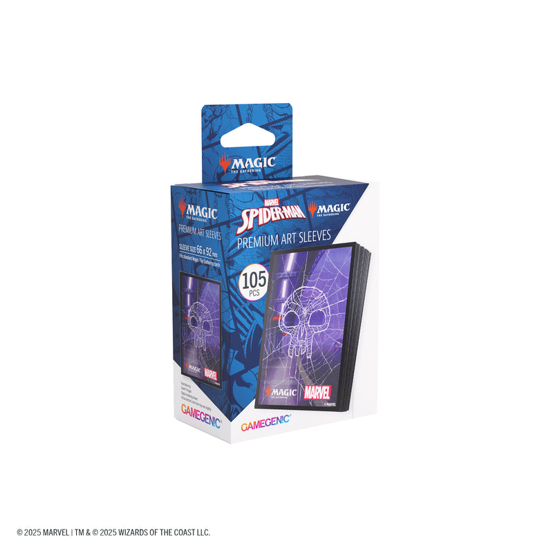 Load image into Gallery viewer, Magic: The Gathering | Marvel&#39;s Spider-Man Premium Art Sleeves - Spider-Man Swamp

