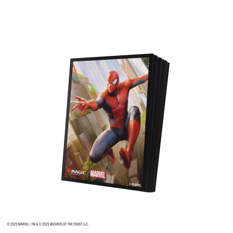 Load image into Gallery viewer, Magic: The Gathering | Marvel&#39;s Spider-Man Premium Art Sleeves - Spider-Man
