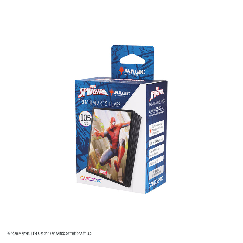 Load image into Gallery viewer, Magic: The Gathering | Marvel&#39;s Spider-Man Premium Art Sleeves - Spider-Man
