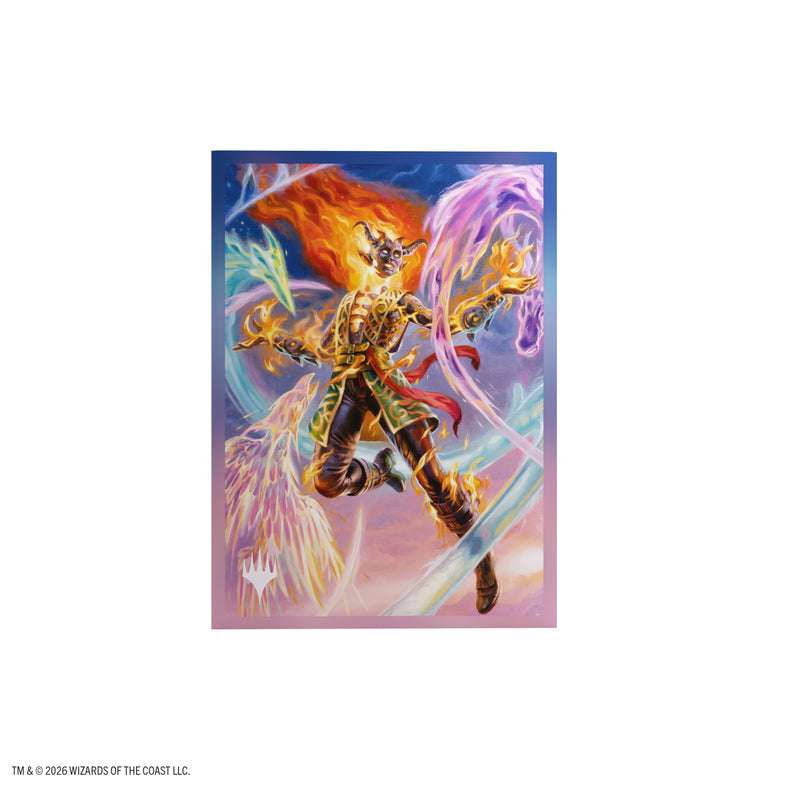 Load image into Gallery viewer, Magic: The Gathering | Lorwyn Eclipsed Premium Art Sleeves - Ashling, the Limitless
