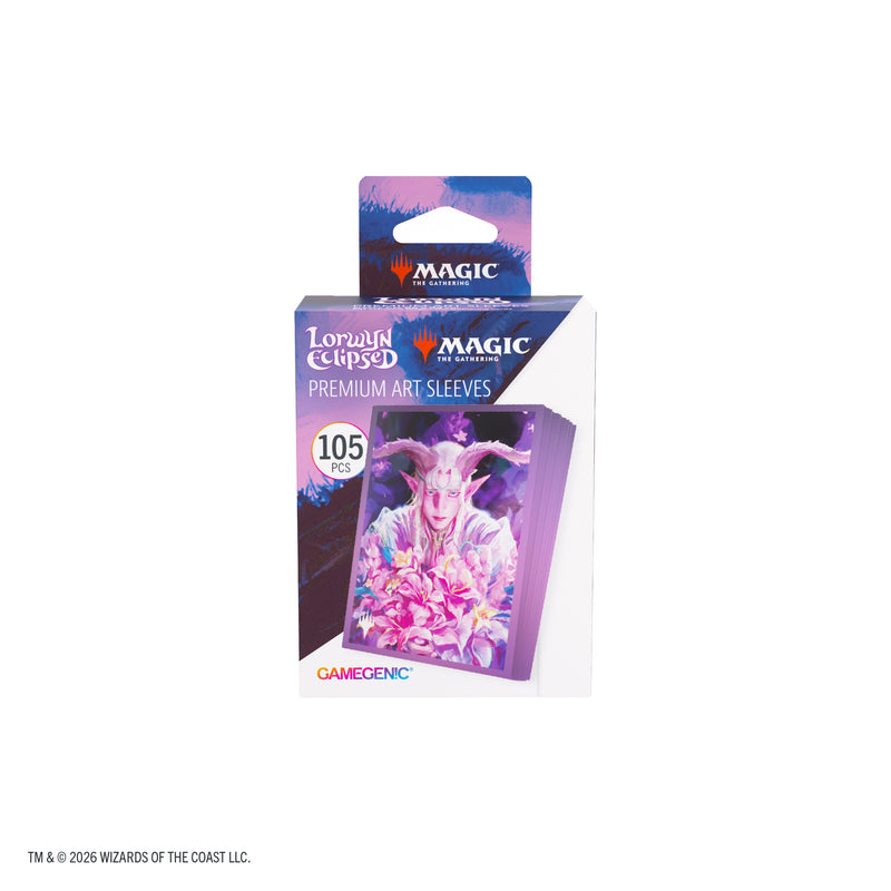 Load image into Gallery viewer, Magic: The Gathering | Lorwyn Eclipsed Premium Art Sleeves - Dawnhand Eulogist
