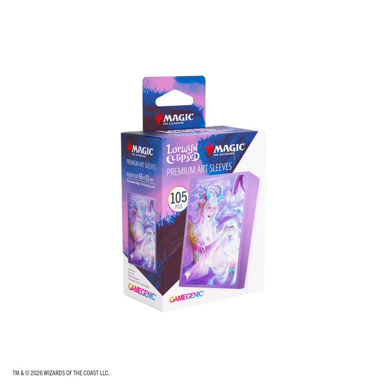 Load image into Gallery viewer, Magic: The Gathering | Lorwyn Eclipsed Premium Art Sleeves - Twilight Diviner
