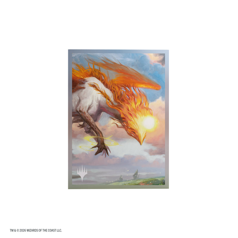 Load image into Gallery viewer, Magic: The Gathering | Lorwyn Eclipsed Premium Art Sleeves - Eirdu, Carrier of Dawn
