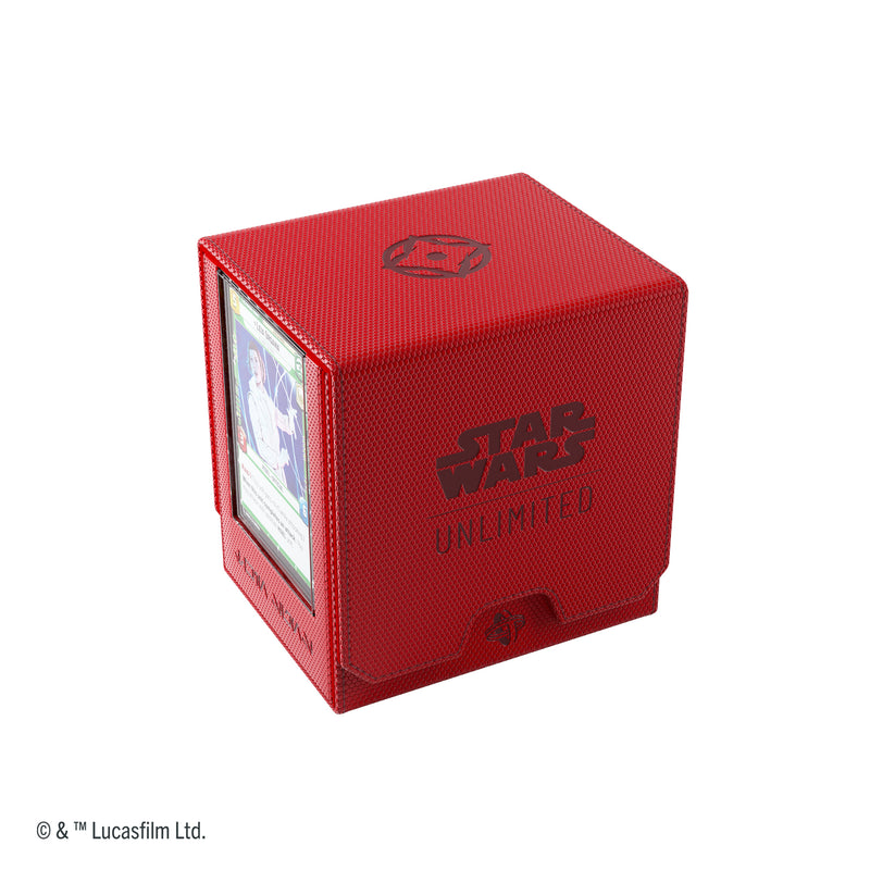 Load image into Gallery viewer, Star Wars: Unlimited Twin Suns Deck Pod Red
