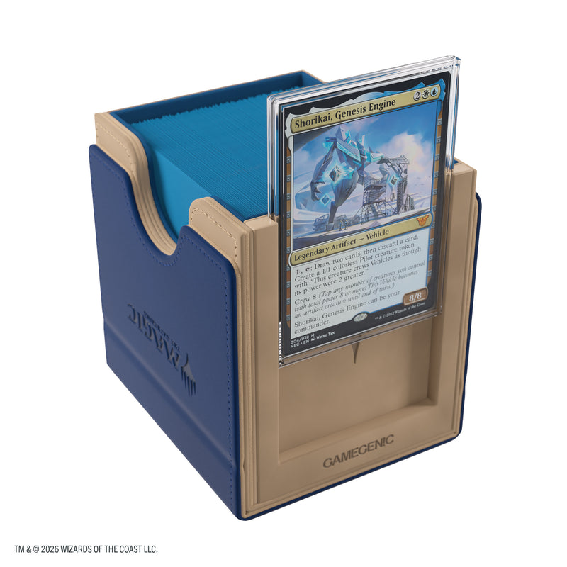 Load image into Gallery viewer, Magic: The Gathering | Reality Fracture Sidekick PRO 100+ XL - Fatehold - Open box and slide card case shown with sample cards inside.
