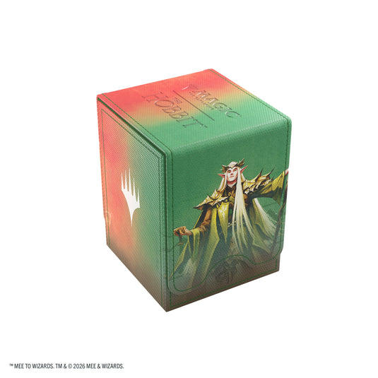 Magic: The Gathering | The Hobbit Squire 80+ XL - Thranduil, the Elvenking/The Mountain-King - Front of deck box featuring art of Thranduil.