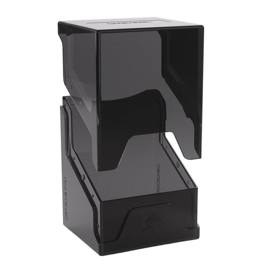 Bastion 80+ XL Black - View of deck box showing how it divides in two. 
