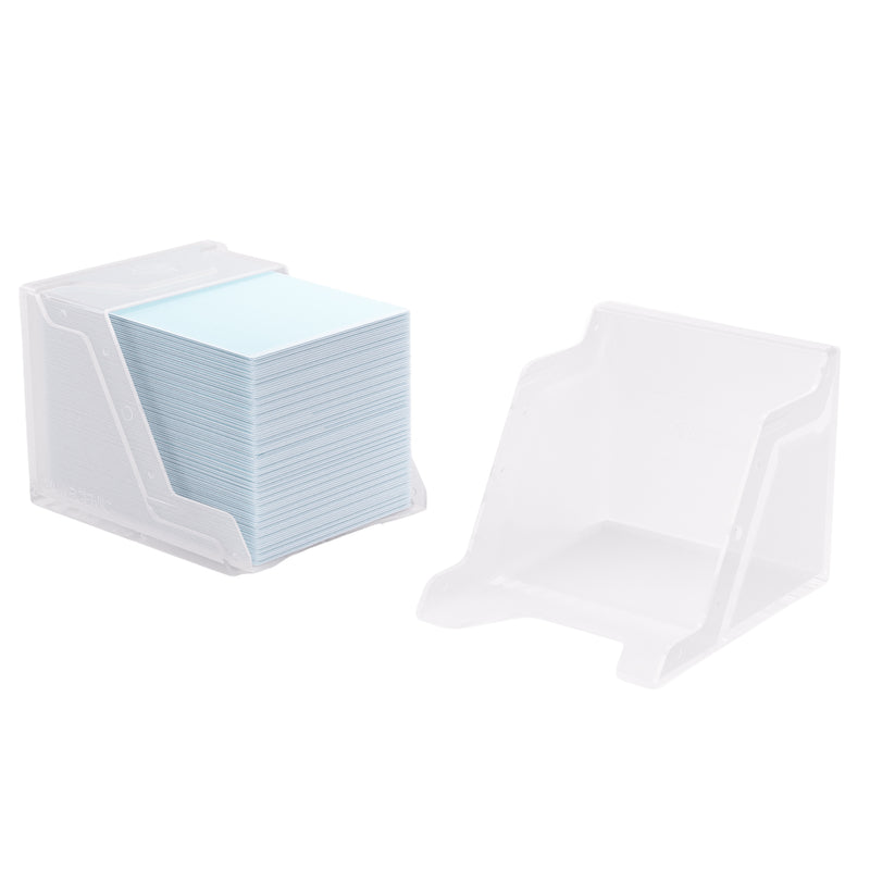 Load image into Gallery viewer, Bastion 80+ XL White - View of open deck box with sample cards inside.
