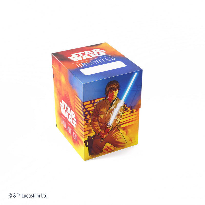 Load image into Gallery viewer, Star Wars: Unlimited Soft Crate - Luke/Vader
