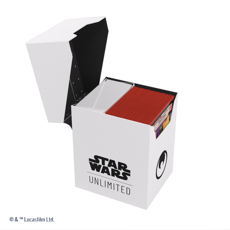 Load image into Gallery viewer, Star Wars: Unlimited Soft Crate - White/Black
