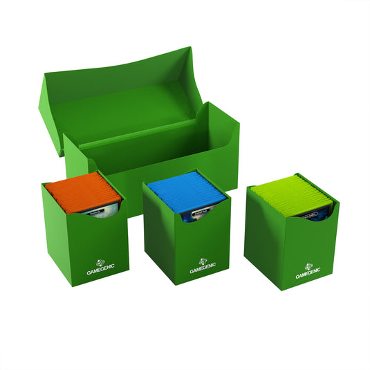 Triple Deck Holder 300+ XL - Compact Storage Solution, Green Color Asmodee USA Triple Deck Holder 300+ XL - Compact Storage Solution, Green Color Asmodee USA