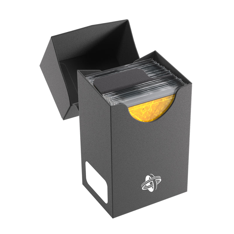 60 card single sleeved deck box Mini American Card Holder 60+ Black – Asmodee USA