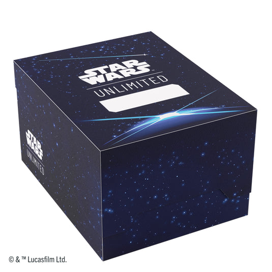 Star Wars Unlimited Twin Suns Soft Crate Card Back Blue Asmodee star-wars-unlimited-twin-suns-soft-crate-card-back-blue-asmodee