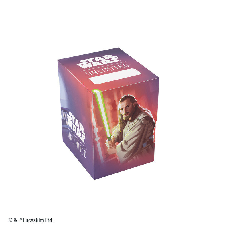 Load image into Gallery viewer, Star Wars: Unlimited Soft Crate - Qui-Gon Jinn
