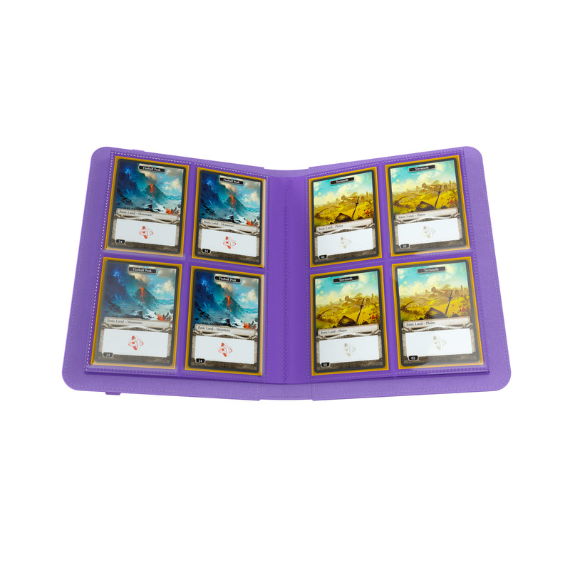 Prime Album 8-Pocket Purple Asmodee USA Prime Album 8-Pocket Purple Asmodee USA