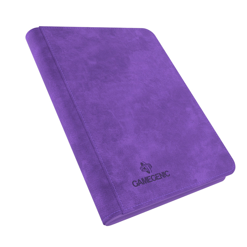 Load image into Gallery viewer, Zip-Up Album 8-Pocket Purple
