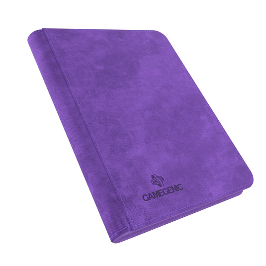 Zip-Up Album 8-Pocket Purple
