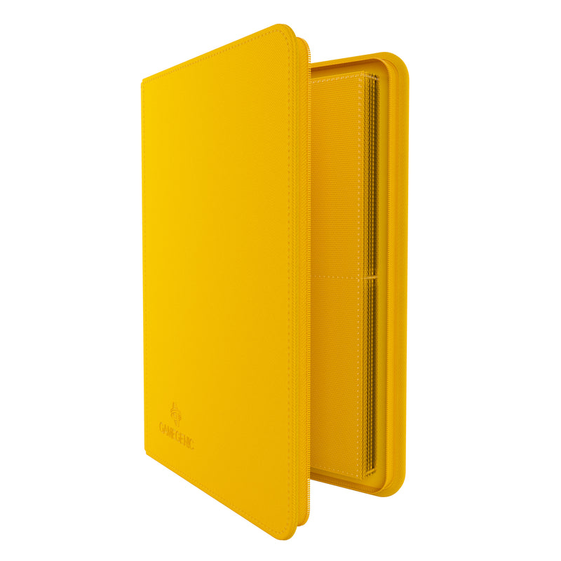 8 pocket card sleeves Zip-Up Album 8-Pocket Yellow – Asmodee USA