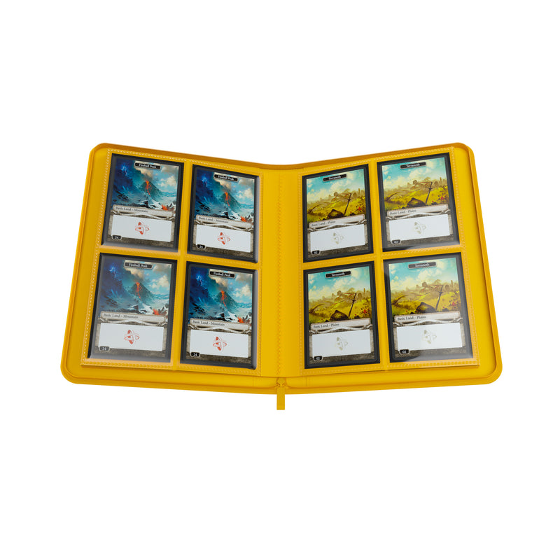 Load image into Gallery viewer, Zip-Up Album 8-Pocket Yellow
