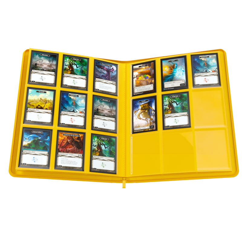 Load image into Gallery viewer, Zip-Up Album 18-Pocket Yellow

