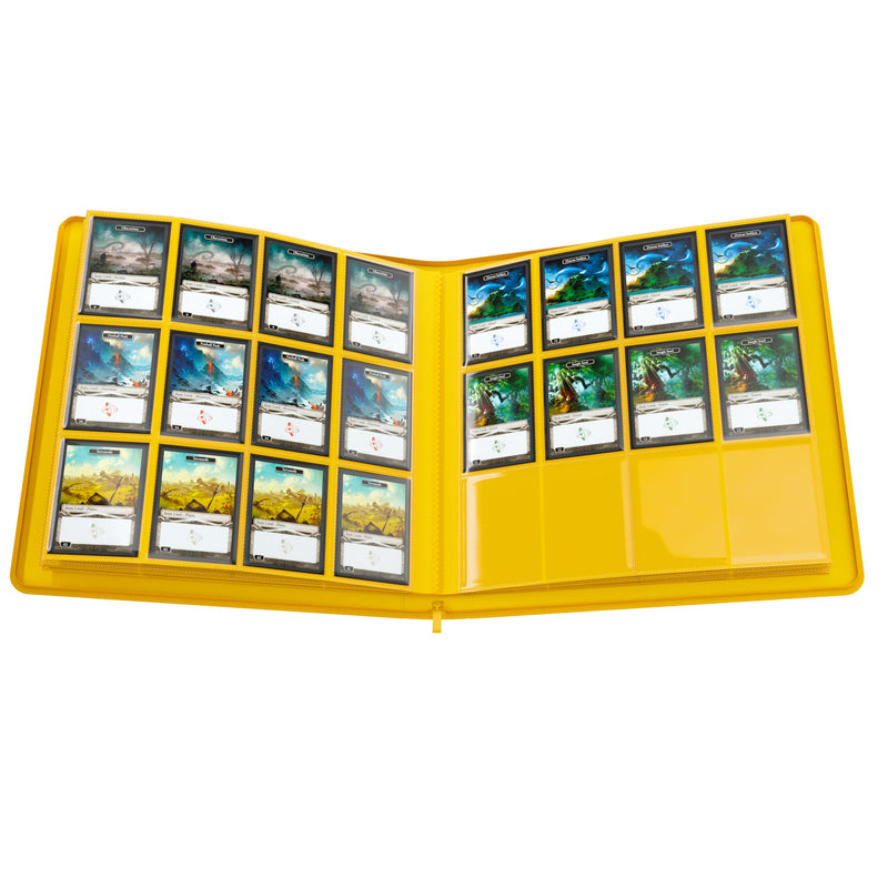 Load image into Gallery viewer, Zip-Up Album 24-Pocket Yellow
