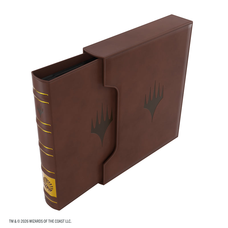 Load image into Gallery viewer, Magic: The Gathering | Secrets of Strixhaven Cards Almanac Slipcase Album 18-Pocket - Witherbloom - view of album and slip case with Magic the Gathering branding. 
