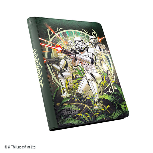 Star Wars: Unlimited Zip-Up Album 18-Pocket - The First Legion & Teebo - Front of album featuring art of the First Legion. 