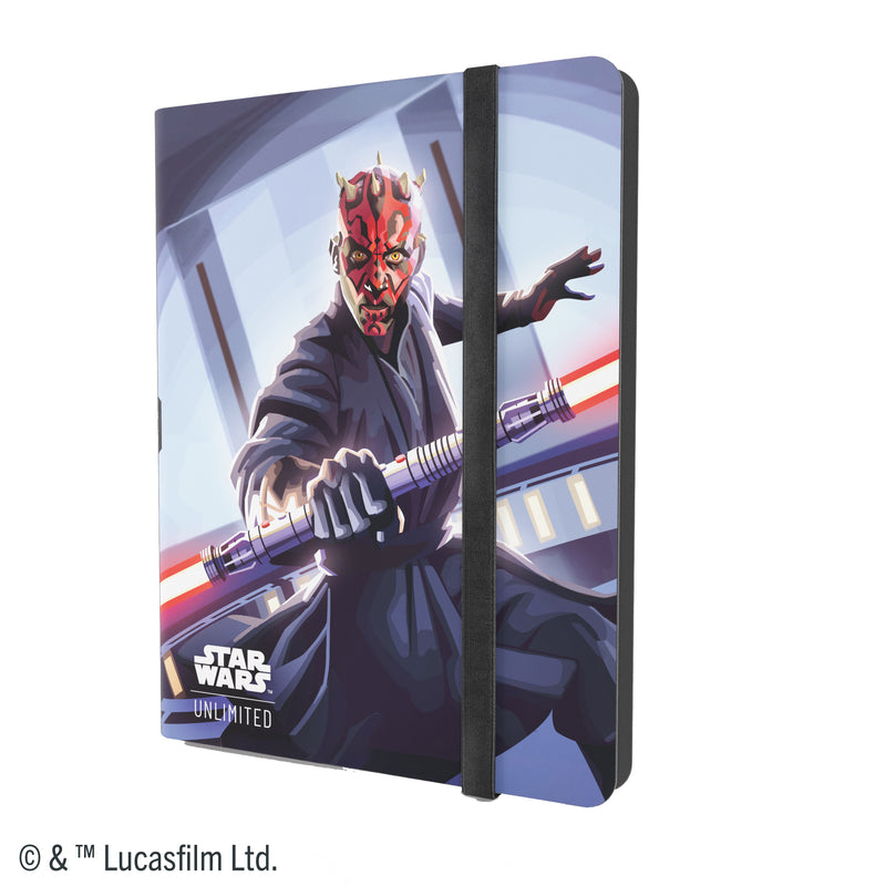 Load image into Gallery viewer, Star Wars™: Unlimited Casual Album  18-Pocket - Qui-Gon Jinn/Darth Maul
