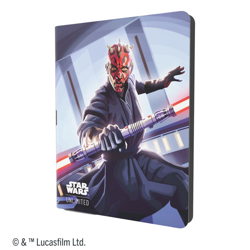 Load image into Gallery viewer, Star Wars™: Unlimited Casual Album  18-Pocket - Qui-Gon Jinn/Darth Maul
