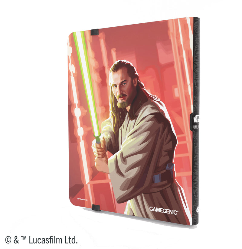 Load image into Gallery viewer, Star Wars™: Unlimited Casual Album  18-Pocket - Qui-Gon Jinn/Darth Maul
