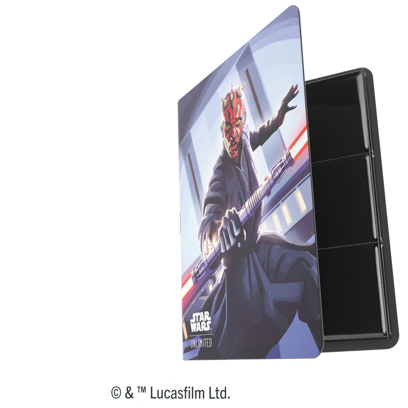 Load image into Gallery viewer, Star Wars™: Unlimited Casual Album  18-Pocket - Qui-Gon Jinn/Darth Maul
