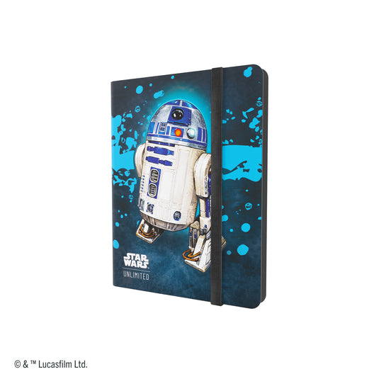 Star Wars: Unlimited 18-Pocket Album - C-3PO/R2-D2 front of album featuring art of R2-D2