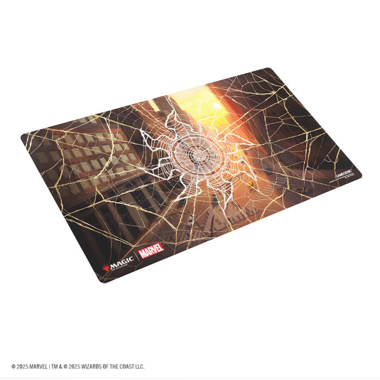 Magic: The Gathering | Marvel's Spider-Man Shiny Playmat - Spider-Man Plains
