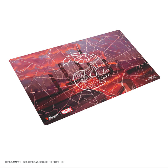 Magic: The Gathering | Marvel's Spider-Man Shiny Playmat - Spider-Man Mountain