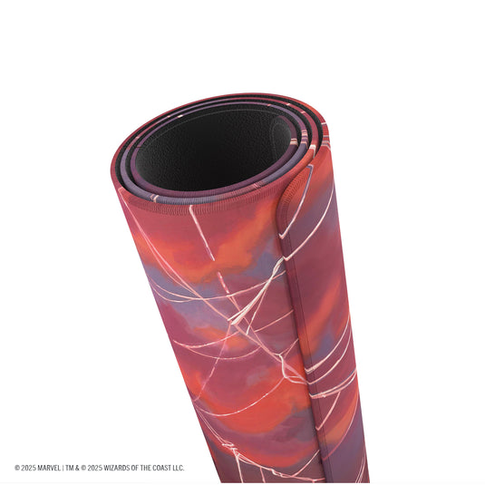 Magic: The Gathering | Marvel's Spider-Man Shiny Playmat - Spider-Man Mountain