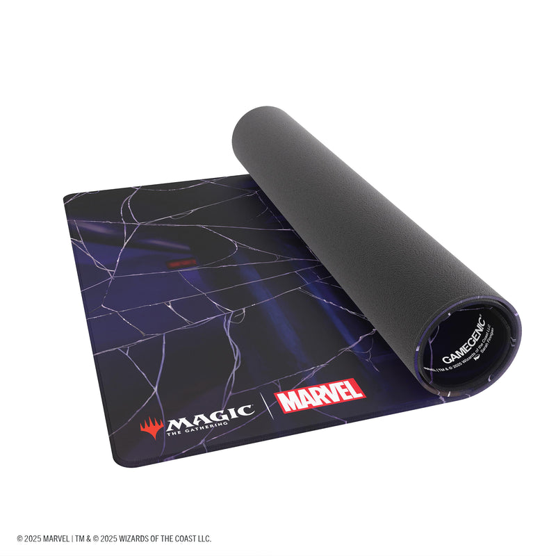 Load image into Gallery viewer, Magic: The Gathering | Marvel&#39;s Spider-Man Shiny Playmat - Spider-Man Swamp
