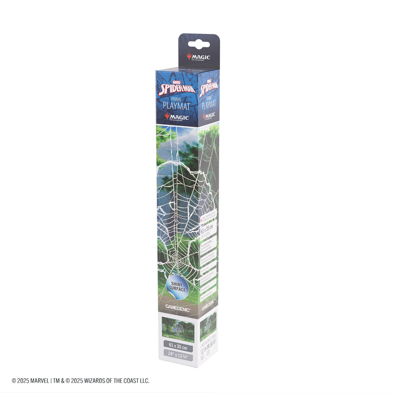 Load image into Gallery viewer, Magic: The Gathering | Marvel&#39;s Spider-Man Shiny Playmat - Spider-Man Forest

