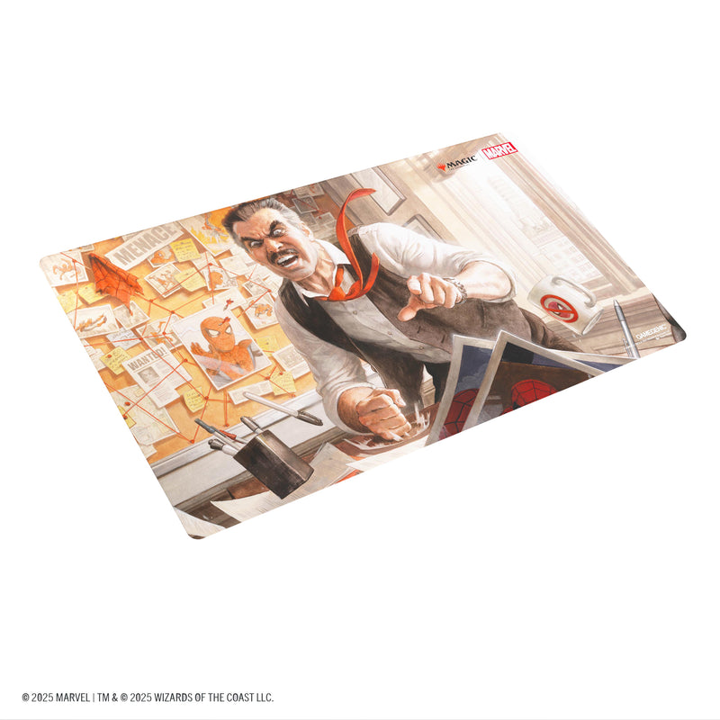 Load image into Gallery viewer, Magic: The Gathering | Marvel&#39;s Spider-Man Prime Playmat - J. Jonah Jameson
