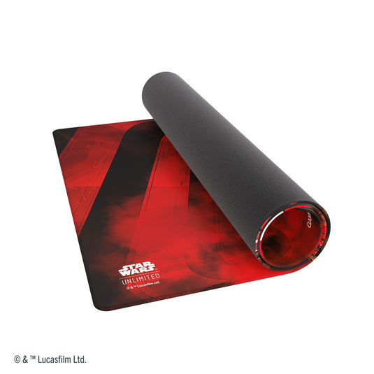 Star Wars: Unlimited Game Mat - with art of  Darth Vader partially rolled-up