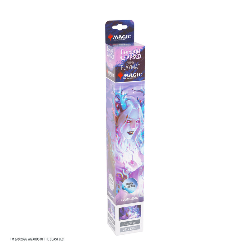 Load image into Gallery viewer, Magic: The Gathering | Lorwyn Eclipsed Shiny Playmat - Twilight Diviner
