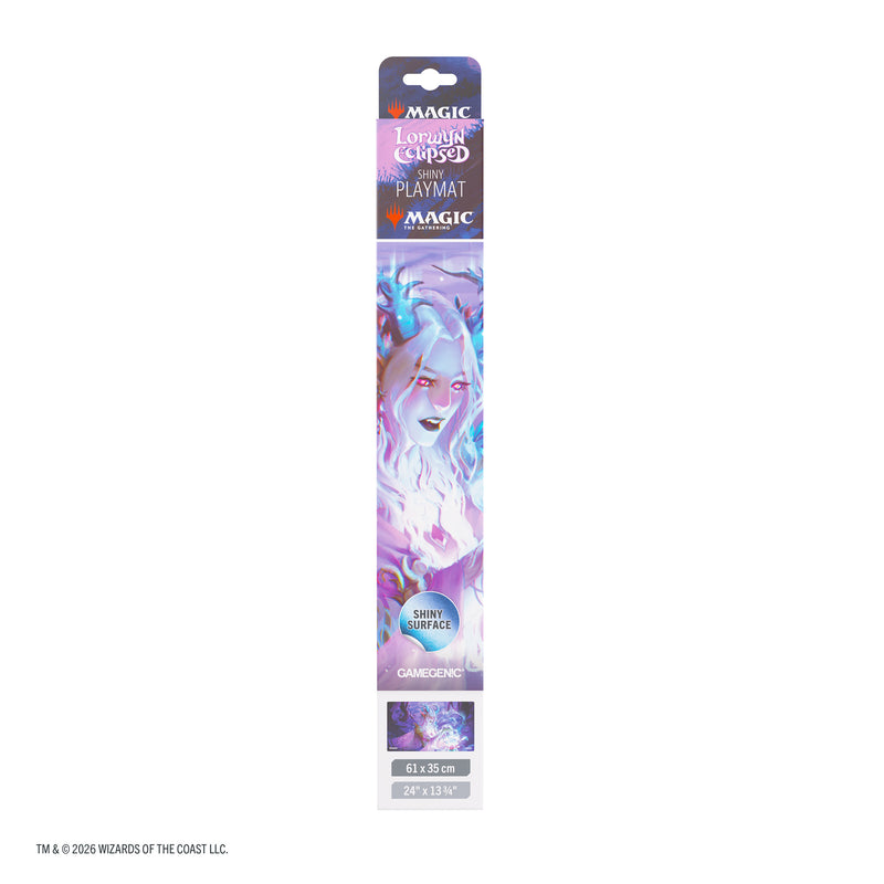 Load image into Gallery viewer, Magic: The Gathering | Lorwyn Eclipsed Shiny Playmat - Twilight Diviner
