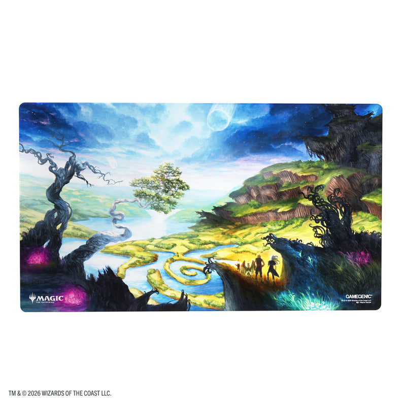 Load image into Gallery viewer, Magic: The Gathering | Lorwyn Eclipsed Shiny Playmat - Evolving Wilds

