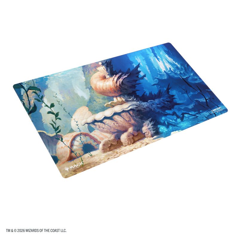 Load image into Gallery viewer, Magic: The Gathering | Lorwyn Eclipsed Shiny Playmat - Hallowed Fountain
