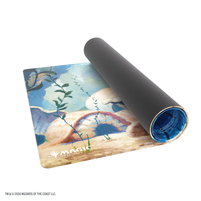 Load image into Gallery viewer, Magic: The Gathering | Lorwyn Eclipsed Shiny Playmat - Hallowed Fountain
